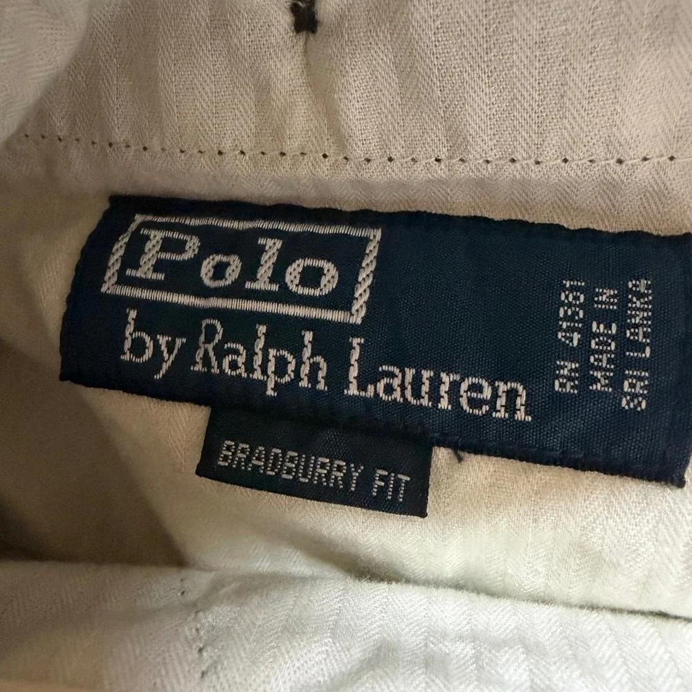 Polo Ralph Lauren Bradbury Fit Bleecker Plaid Shorts Mens 32 Navy Green Cotton